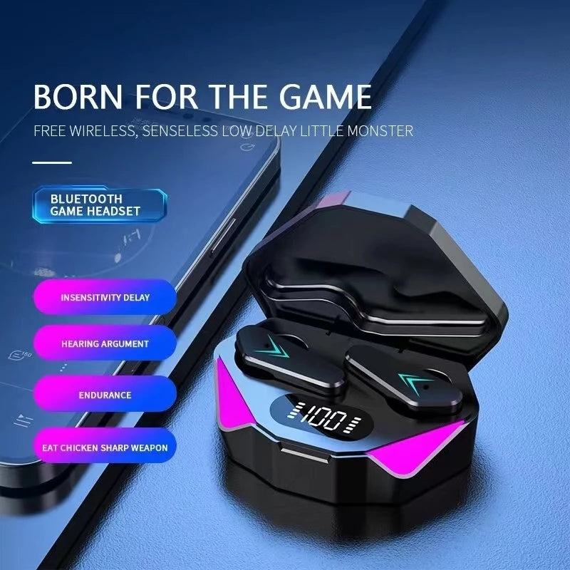 Fone de Ouvido Gamer X15 Bluetooth 5.0 TWS