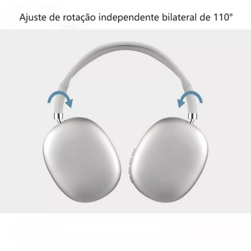 Fone de Ouvido Bluetooth Sem Fio P9 Air