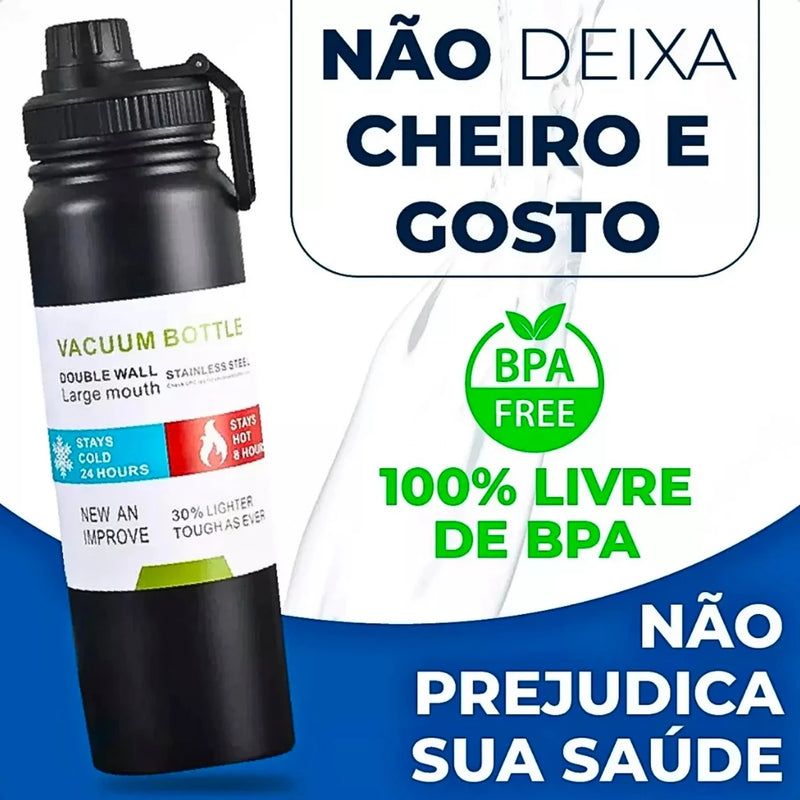 Garrafa Térmica Inox 800ml Espacial