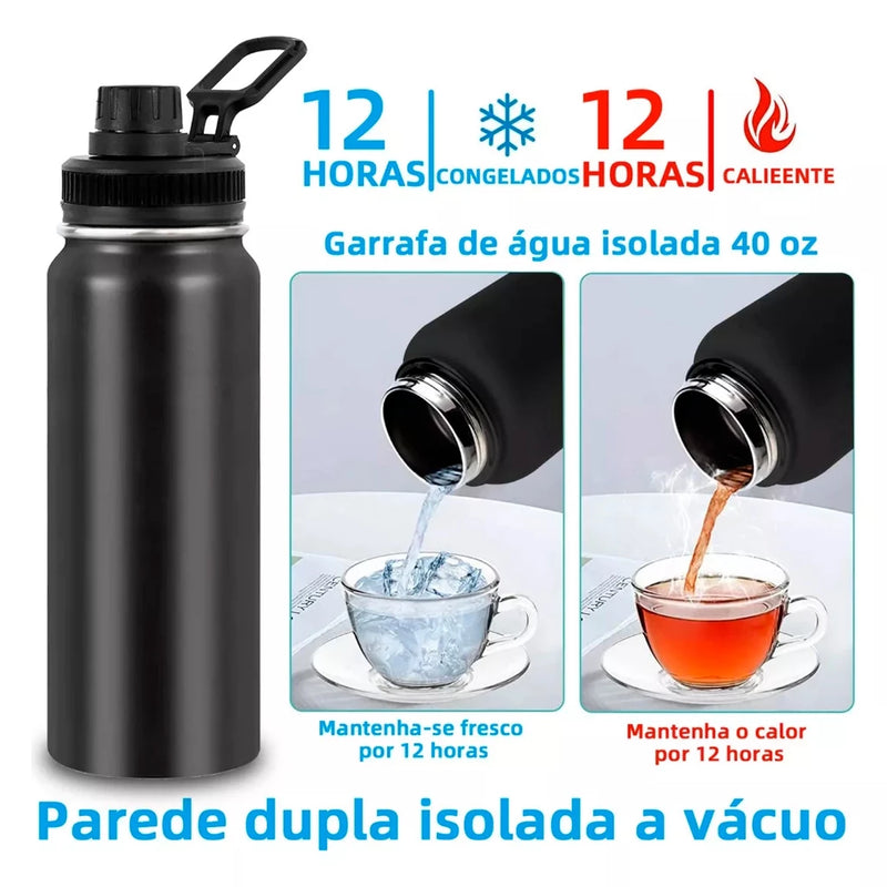Garrafa Térmica Inox 800ml Espacial