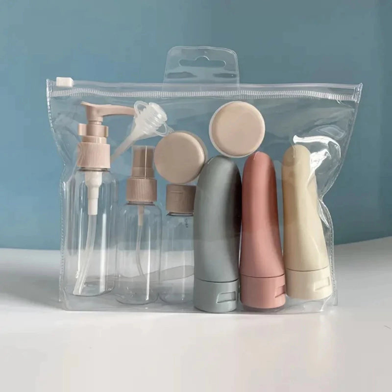 Kit 11 Frascos Para Viagem