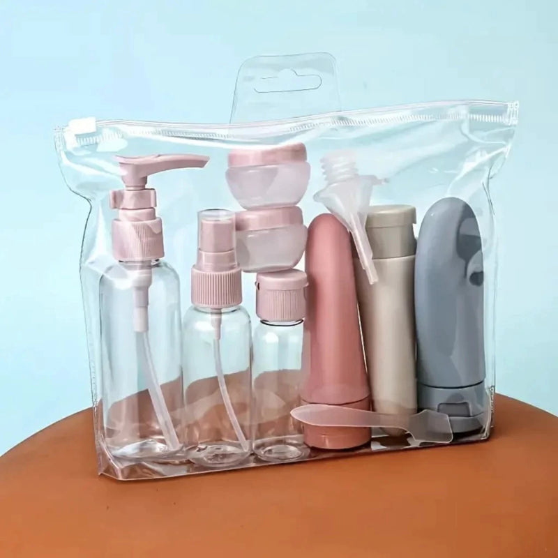 Kit 11 Frascos Para Viagem