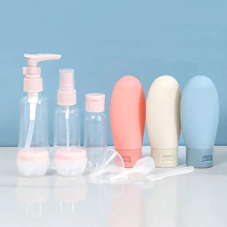 Kit 11 Frascos Para Viagem