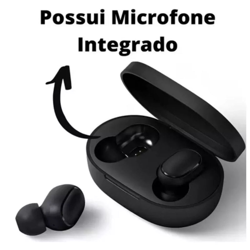 Fones de Ouvido TWS E6S Bluetooth 5.2