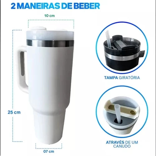 Copo Garrafa Térmica Inox 1200ml
