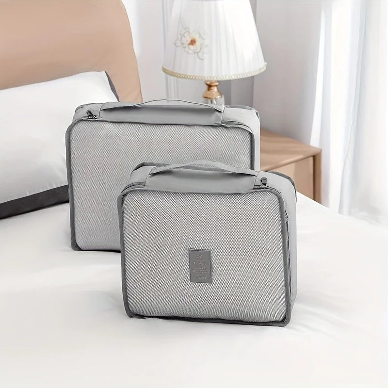 Kit Organizador de Mala para Viagem com 6 Bolsas