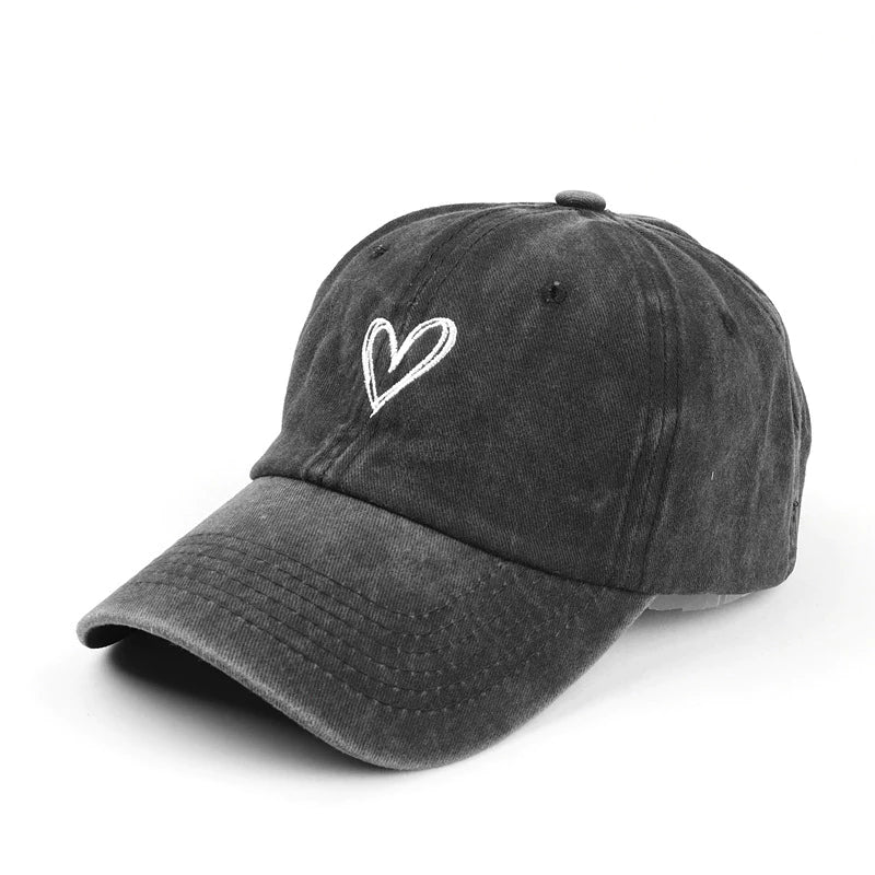 Boné de Beisebol Bordado "Love"